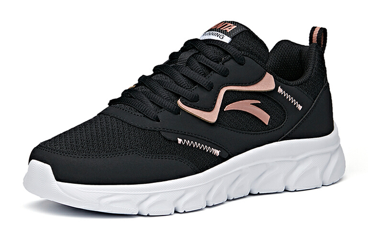 Order (W) アンタランニング ロー "黒×ローズゴールド" 922125527-8