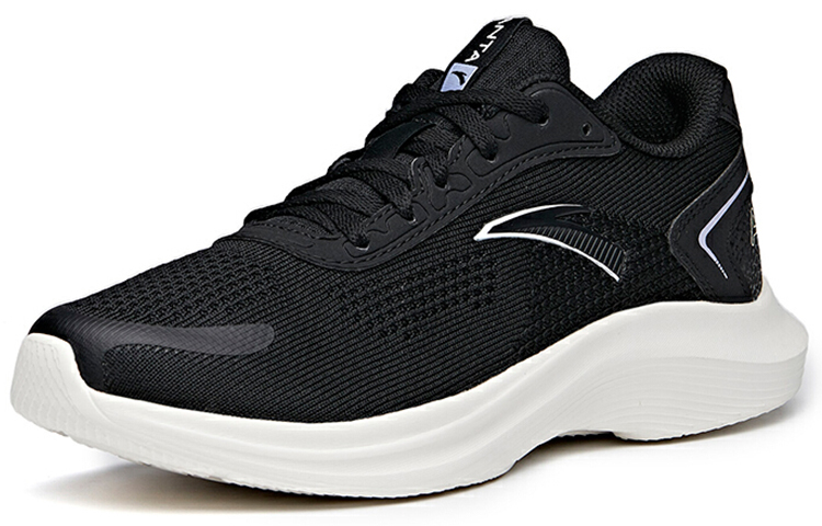 Order 安踏跑步系列 舒適輕質 透氣 低幫 跑步鞋 女款 黑白