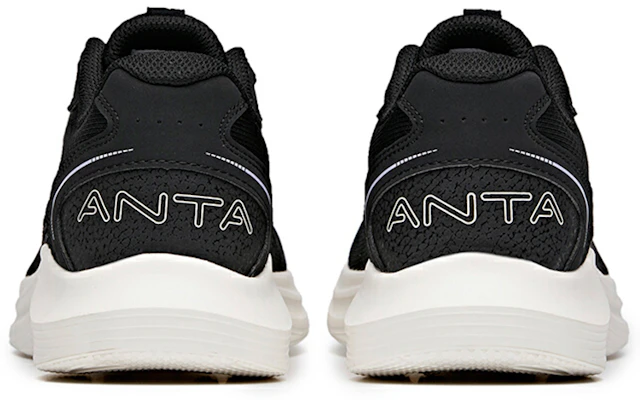 安踏跑步系列 舒適輕質 透氣 低幫 跑步鞋 女款 黑白 Shop 安踏跑步系列 舒適輕質 透氣 低幫 跑步鞋 女款 黑白