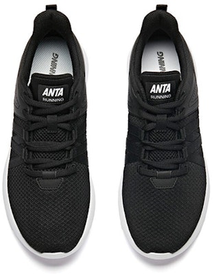 (W) Anta Running Series Low 'Negro Blanco' zapatillas deportivas. 92915586-3 Lookbook (W) Anta Running Series Low 'Negro Blanco' zapatillas deportivas. 92915586-3