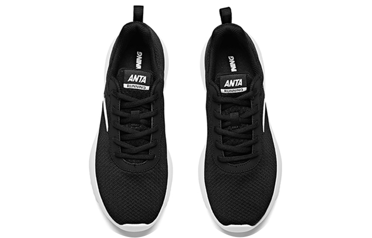 Shop (W) 안타 러닝 시리즈 로우 '블랙 화이트' (Anta Running Series Low 'Black White') 92915526-1