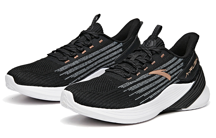 (W) Anta Running Series Low 'Black White Grey' 圖 2