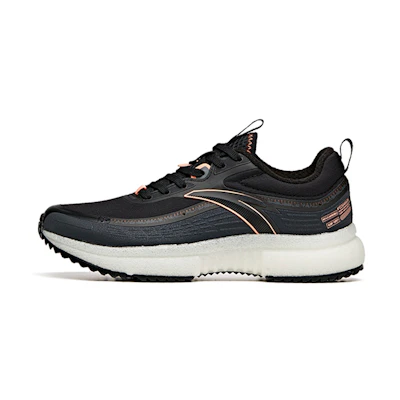 (W) Anta Running Series Sneakers Trail 'Black Grey White'