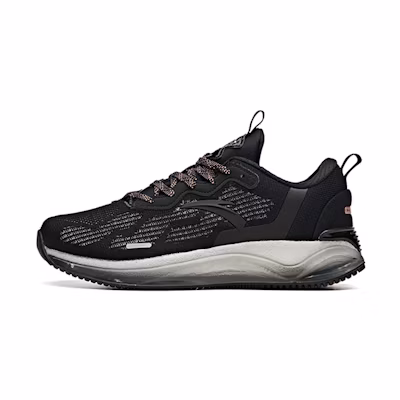 (W) Anta Running Series Sneakers 'Elastic Black Rose Gold'