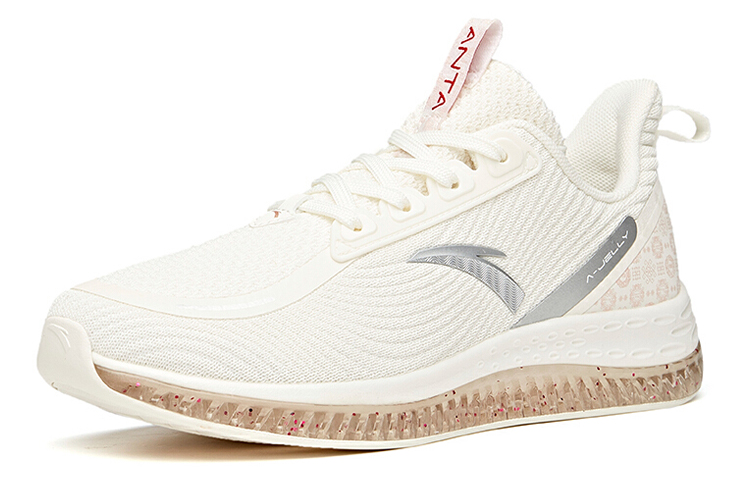 Order (W) 안타 러닝 시리즈 '엘라스틱 화이트 실버' 스니커즈 122115501-5