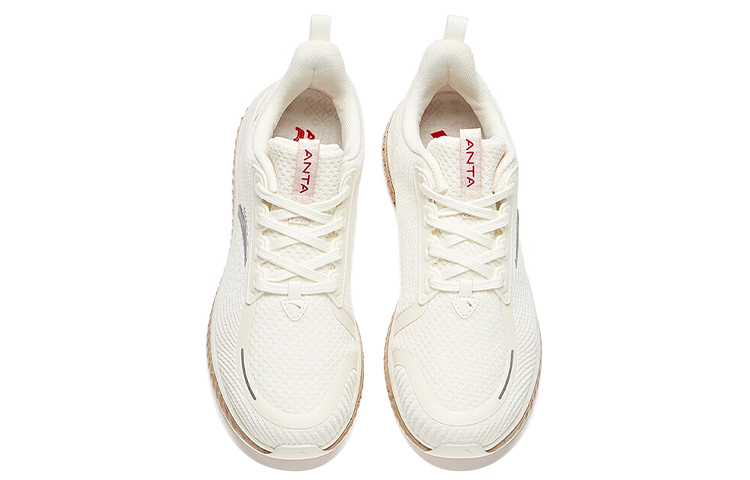 Lookbook (W) 안타 러닝 시리즈 '엘라스틱 화이트 실버' 스니커즈 122115501-5