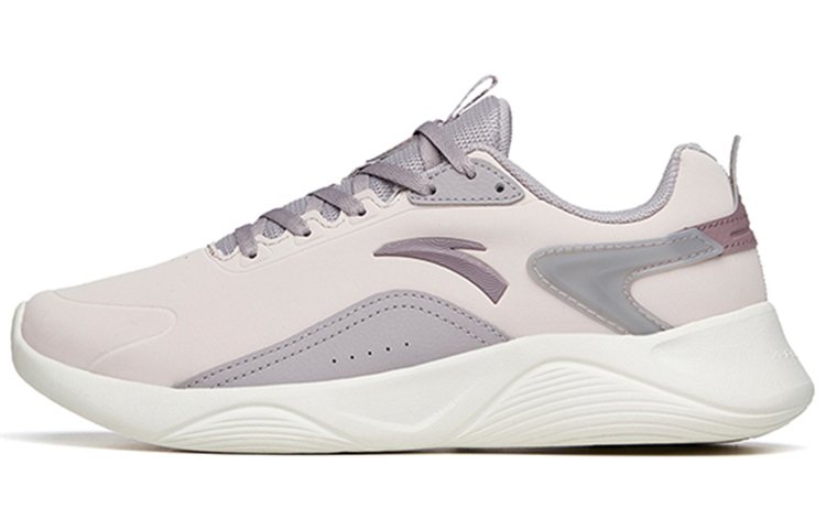 (W) Anta Running Series Sneakers Leather 'Ash Purple'