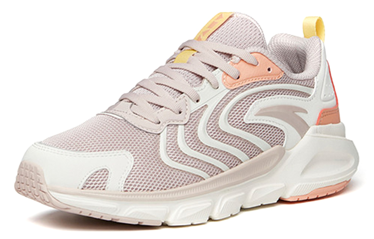Lookbook (W) 安踏 跑步系列 低帮鞋 '灰白粉' 122115590-2