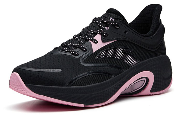 (W) Anta Running Series Sneakers 'Lightweight Black Pink' 圖 3