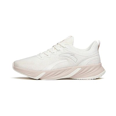 (W) Anta Running Series Low 'Lightweight Shock Absorption - White Pink'