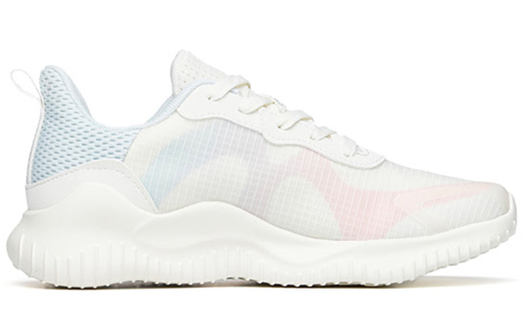 (W) Anta Running Series Sneakers 'White Blue Pink' 圖 2
