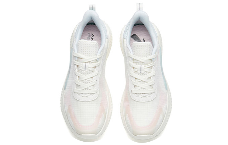 (W) Anta Running Series Sneakers 'White Blue Pink' 圖 4