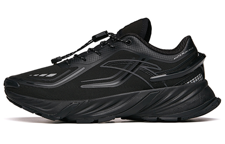 (Women) Anta Running Series Low 'Trail Professional Shockproof Non-Slip Wear-Resistant Black' 122145525-4