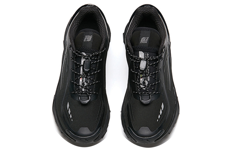 Shop (W) Anta Sepatu Lari 'Trail Profesional Anti-Selip Tahan Aus Hitam' 122145525-4