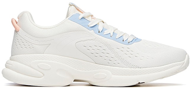 安踏 跑步系列 生活系列 彈力膠科技 低幫 跑步鞋 女款 白藍 Order 安踏 跑步系列 生活系列 彈力膠科技 低幫 跑步鞋 女款 白藍