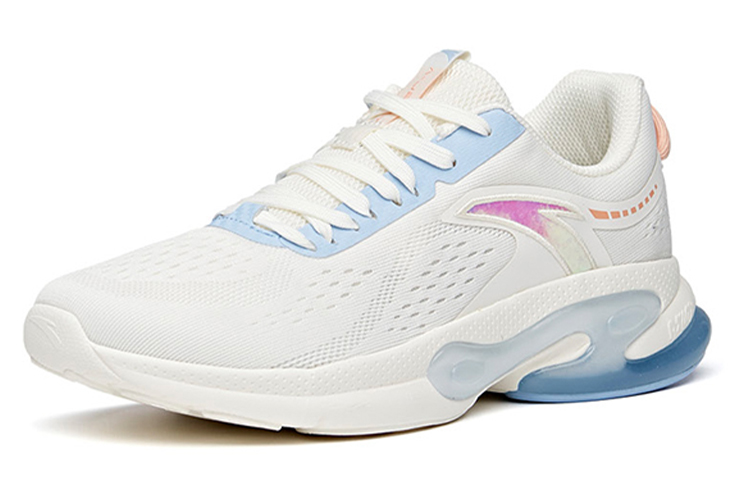 Lookbook (W) アンタ ランニング ロー 「白/青」 122125502-2