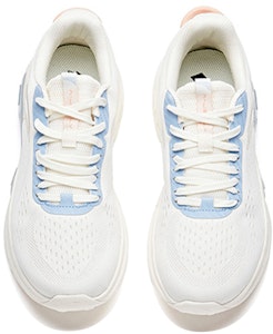 安踏 跑步系列 生活系列 彈力膠科技 低幫 跑步鞋 女款 白藍 Shop 安踏 跑步系列 生活系列 彈力膠科技 低幫 跑步鞋 女款 白藍