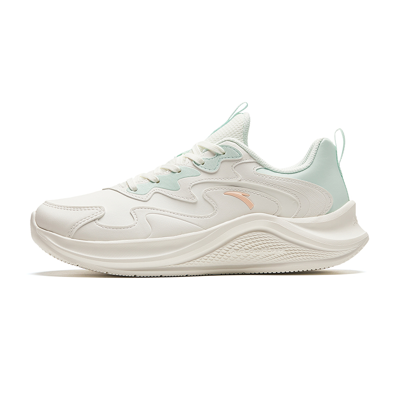 (W) Anta Run Series Leather 'White Blue'