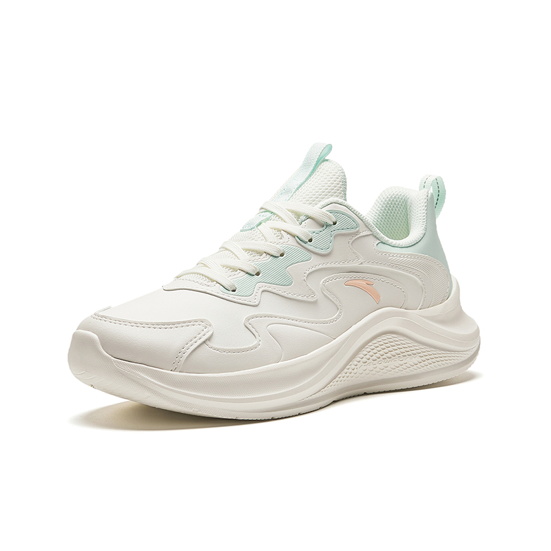 (W) Anta Run Series Leather 'White Blue' 圖 2