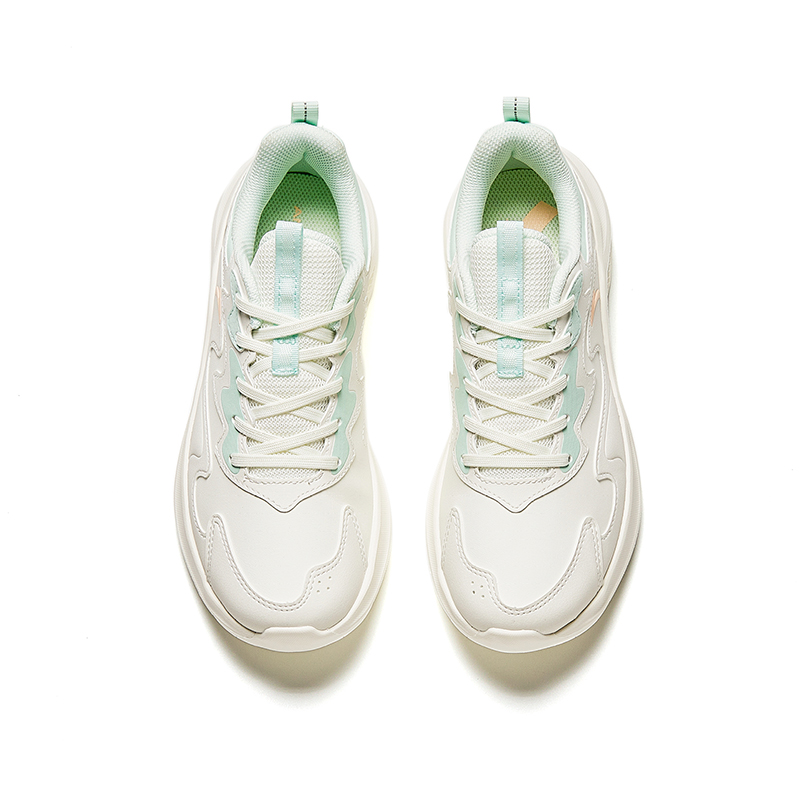 (W) Anta Run Series Leather 'White Blue' 圖 3