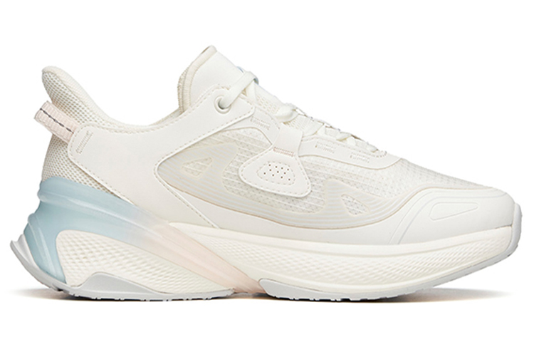 (W) Anta Running Series Sneakers 'White Blue Pink' 圖 2