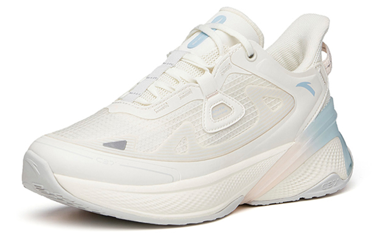 (W) Anta Running Series Sneakers 'White Blue Pink' 圖 3