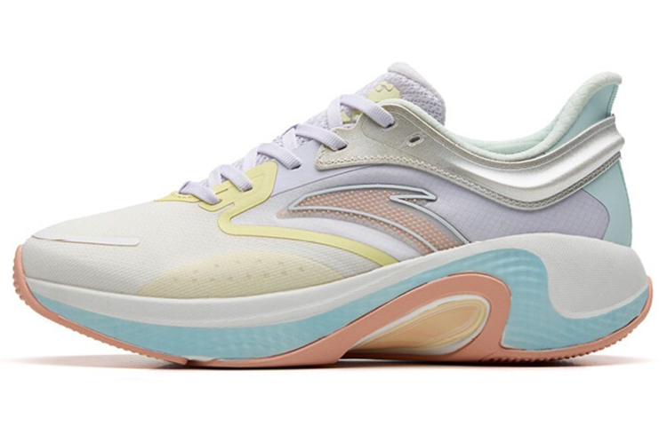 (Women) Anta Running Series Sneakers 'White Blue Purple' 122235556-4