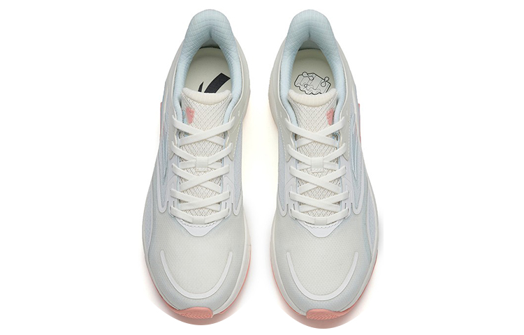 (W) Anta Running Series Sneakers 'White Blue Red' 圖 4