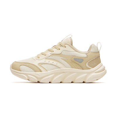 (W) Anta Running Series Low 'White Brown'