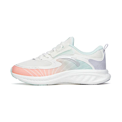 (W) Anta Running Series Sneakers 'White Orange Blue'