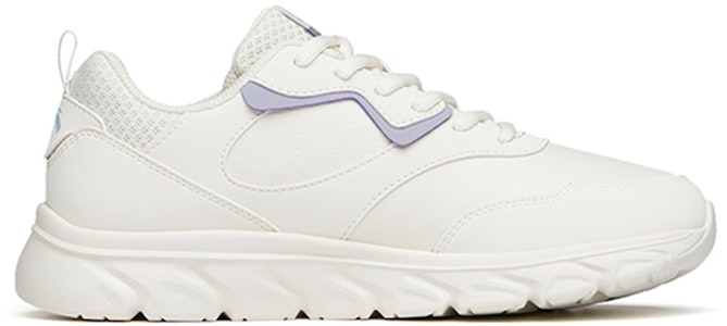 Anta安踏 跑步系列 皮質 防滑耐磨 低筒 跑步鞋 女款 白紫 Order Anta安踏 跑步系列 皮質 防滑耐磨 低筒 跑步鞋 女款 白紫