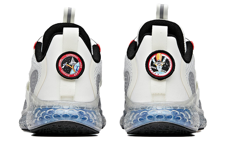 (W) Anta Running Series Sneakers 'White Silver' 圖 4