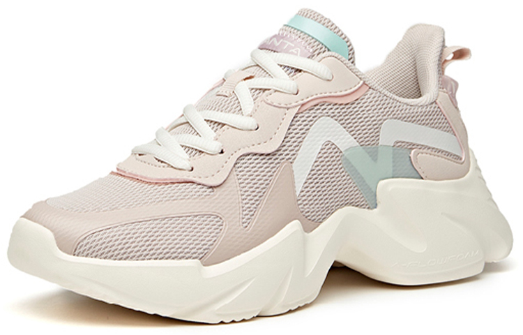 (W) Anta Running Series Retro 'Lotus Grey White' 圖 2