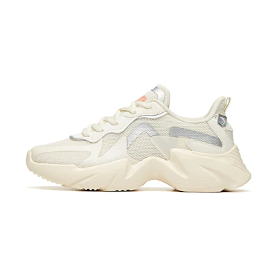 (W) Anta Running Series Sneakers 'Ivory Grey'