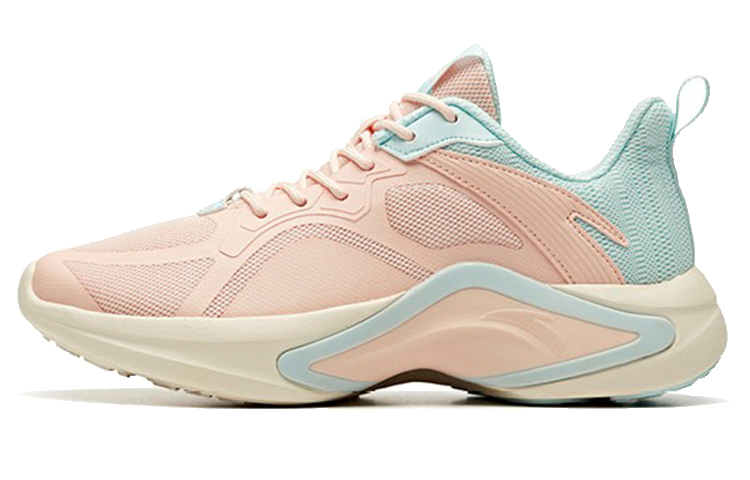(W) Anta Running Series Sneakers 'Baby Pink Blue'