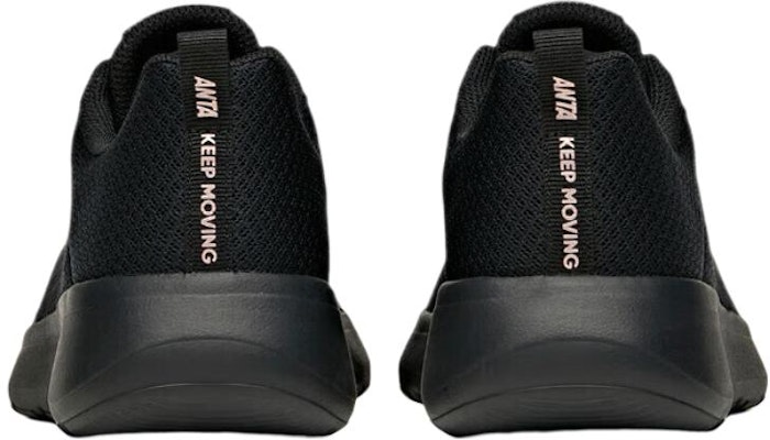 (W) Anta Kasut Lari 'Hitam Merah Jambu' 922325524-4 Lookbook (W) Anta Kasut Lari 'Hitam Merah Jambu' 922325524-4