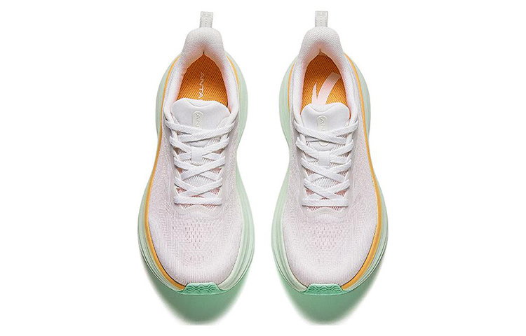 Lookbook (Women) Anta Running Series Sneakers 'Pink Green' 122425521-5