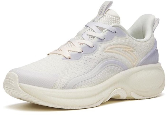 Anta安踏 耐磨防滑 低筒 跑步鞋 女款 紫白 Order Anta安踏 耐磨防滑 低筒 跑步鞋 女款 紫白