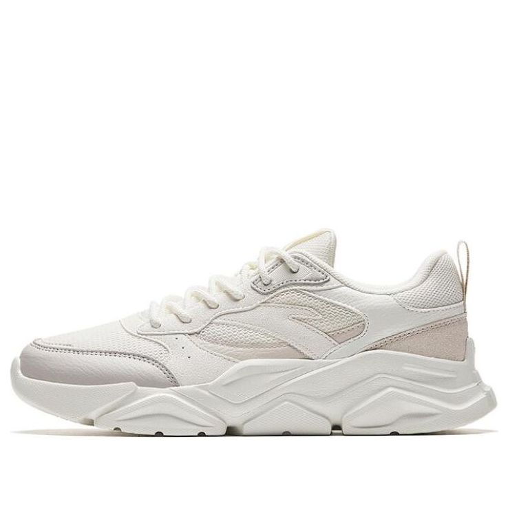 (W) Anta Running Series Sneakers 'White Beige Grey'