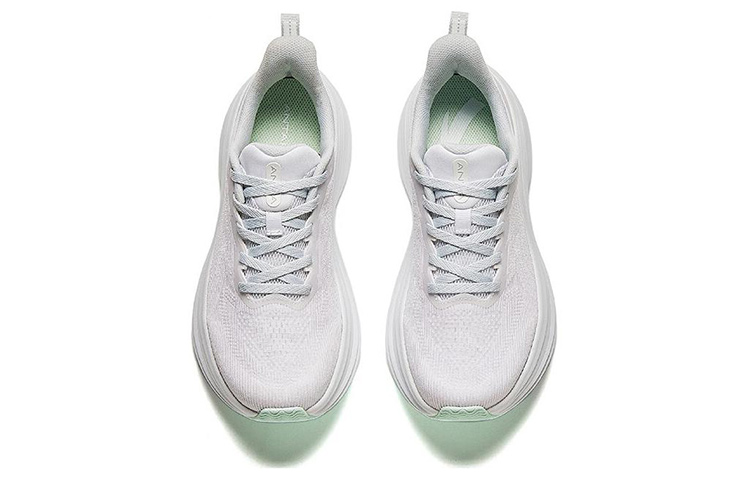 (W) Anta Running Series Sneakers 'White Grey Green' 圖 3