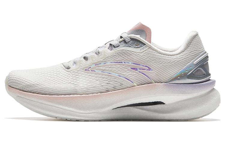 (W) Anta Running Series Sneakers 'White Pink Silver'