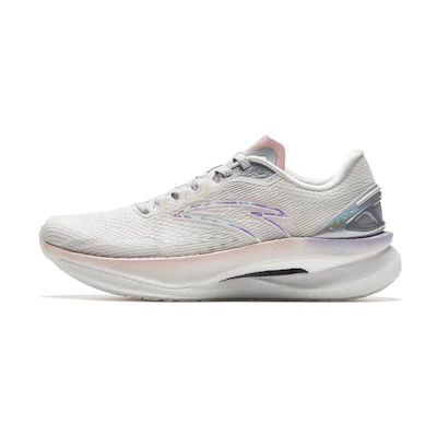 (W) Anta Running Series Sneakers 'White Pink Silver'