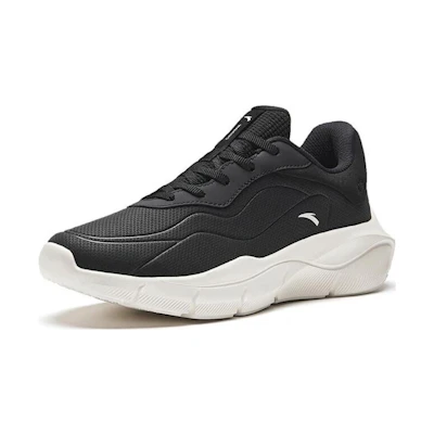 (W) Anta Running Shoes 'Black with White Mini Logo'