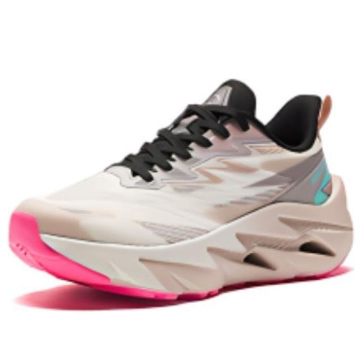 Lookbook (W) 安踏跑鞋 '白棕粉' 122415536-3