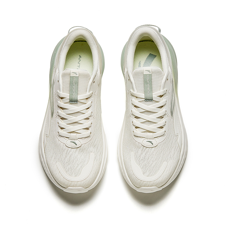 Lookbook (W) Zapatillas de Running Anta 'Blanco Verde' 922425517-4