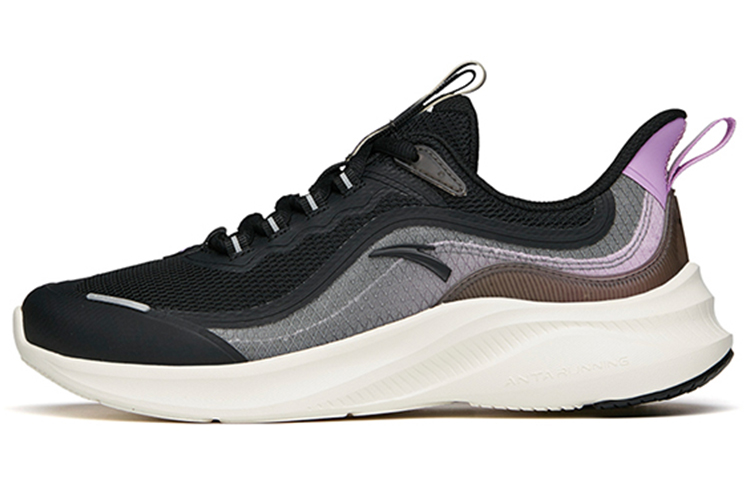 Buy (W) Zapatillas para Correr Anta Low 'Negro Morado' 922135541-4