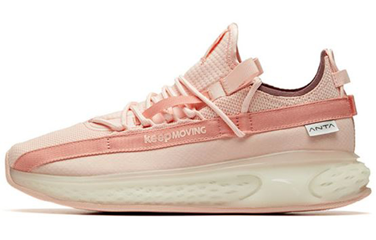 (W) Anta Running Shoes Low 'Light Nude Pink'