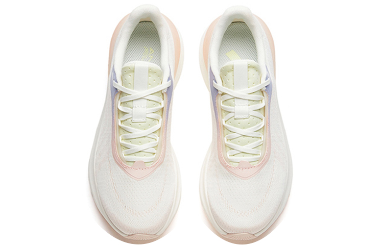 Shop (W) Kasut Lari Anta Rendah 'Putih Hijau Merah Jambu' 122215556-2