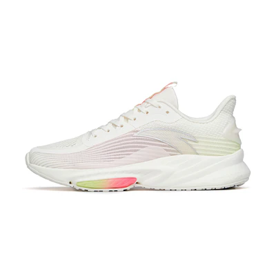 (W) Anta Running Shoes Low 'White Pink Green Rocket'