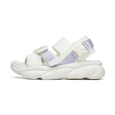 (W) Anta Sandals 'White Purple'